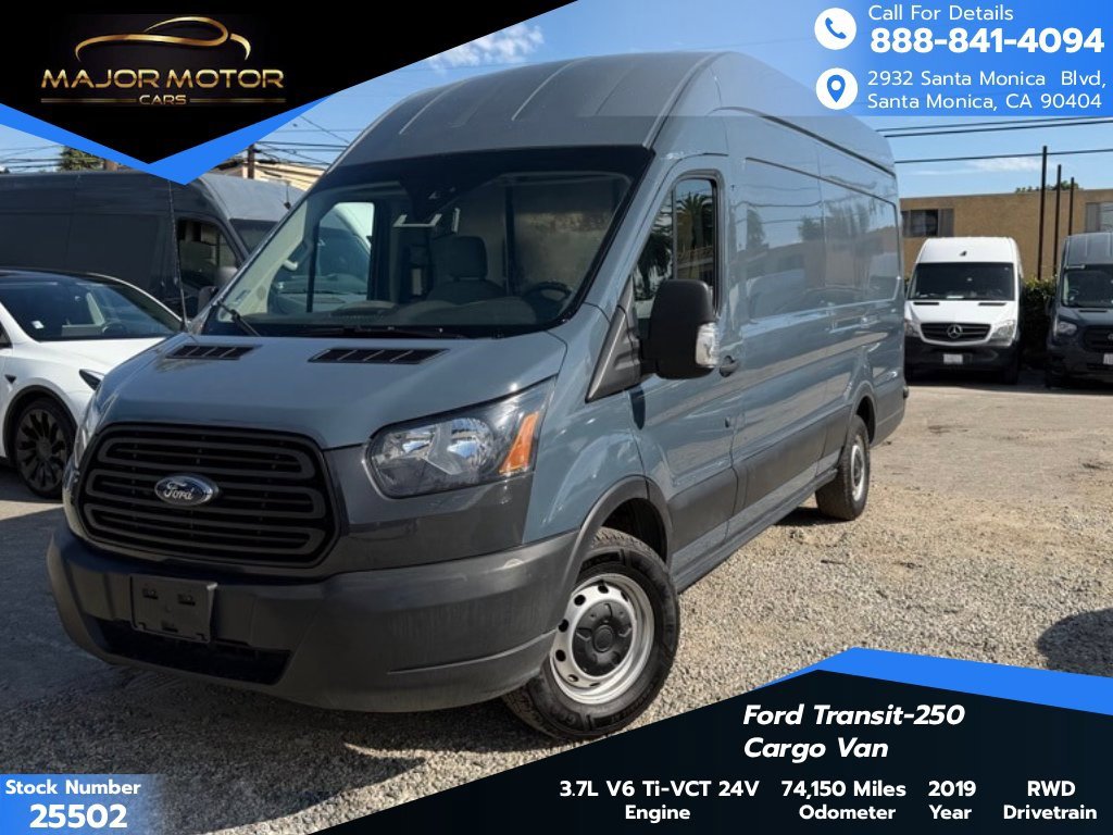 Used 2019 Ford Transit 250 148 High Roof Extended