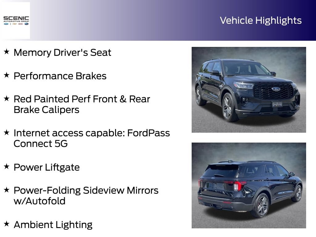 Used 2025 Ford Explorer ST-Line w/ Premium Package RWD image 15