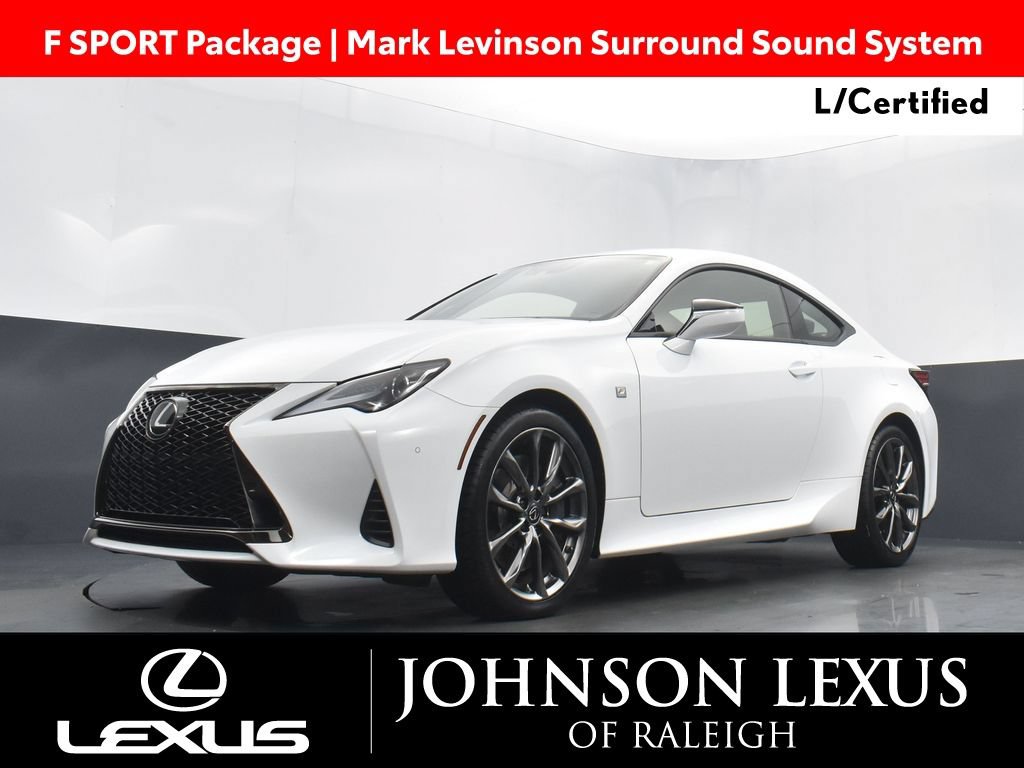 Certified 2022 Lexus RC 300 F Sport w/ Accessory Package RWD image 2