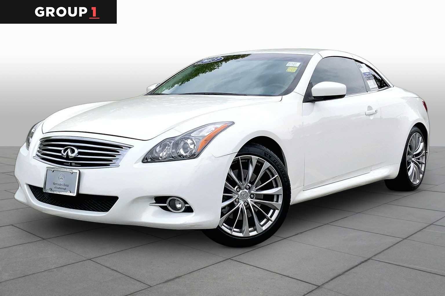 Used 2013 INFINITI G37 Convertible w/ Premium Pkg