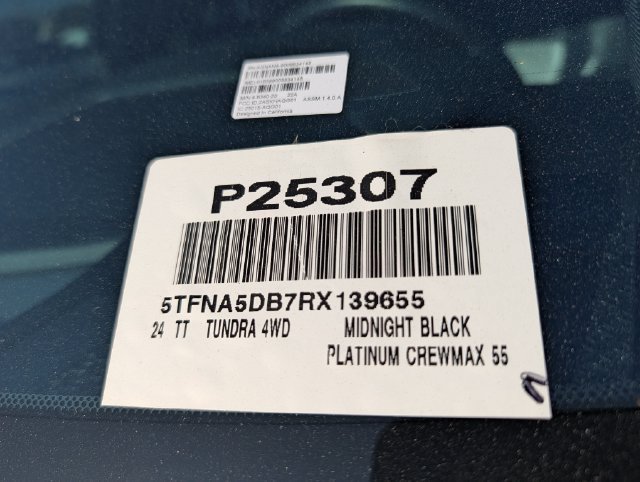 Used 2024 Toyota Tundra Platinum AWD/4WD image 38