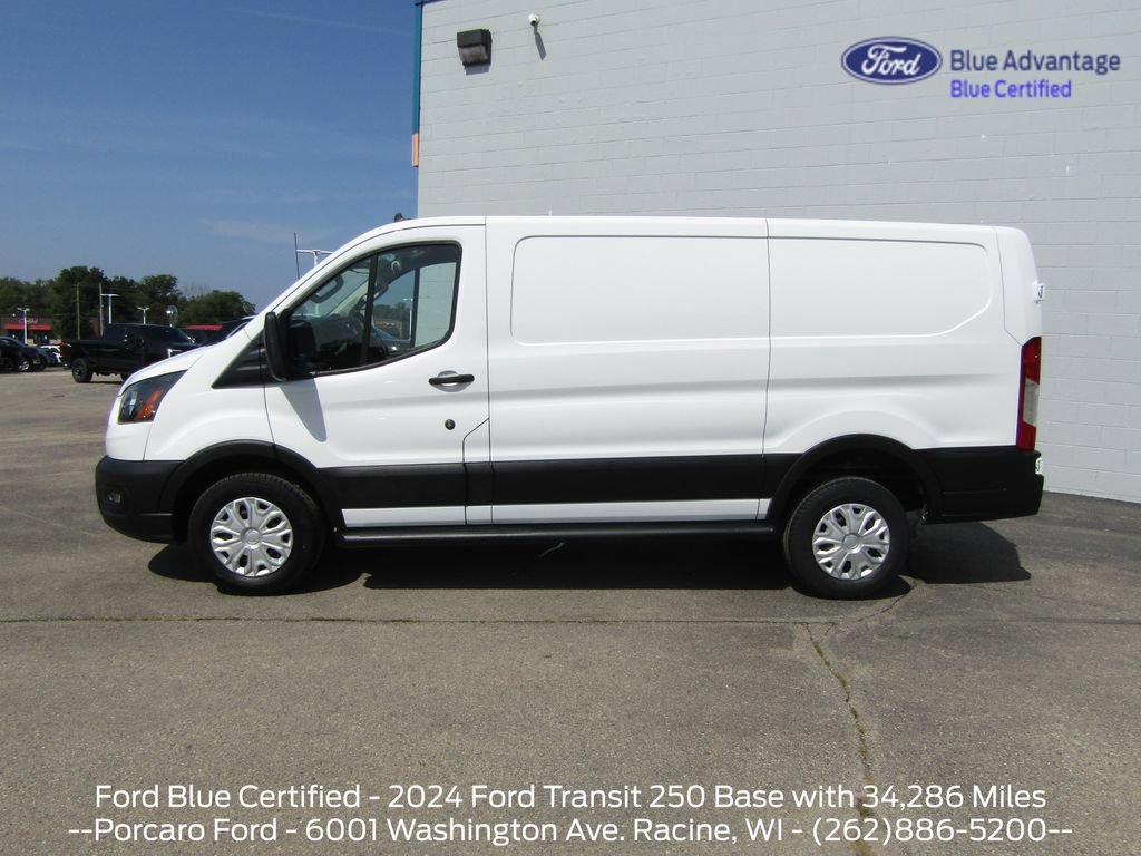 Certified 2024 Ford Transit 250 Low Roof w/ Exterior Upgrade Package RWD image 2