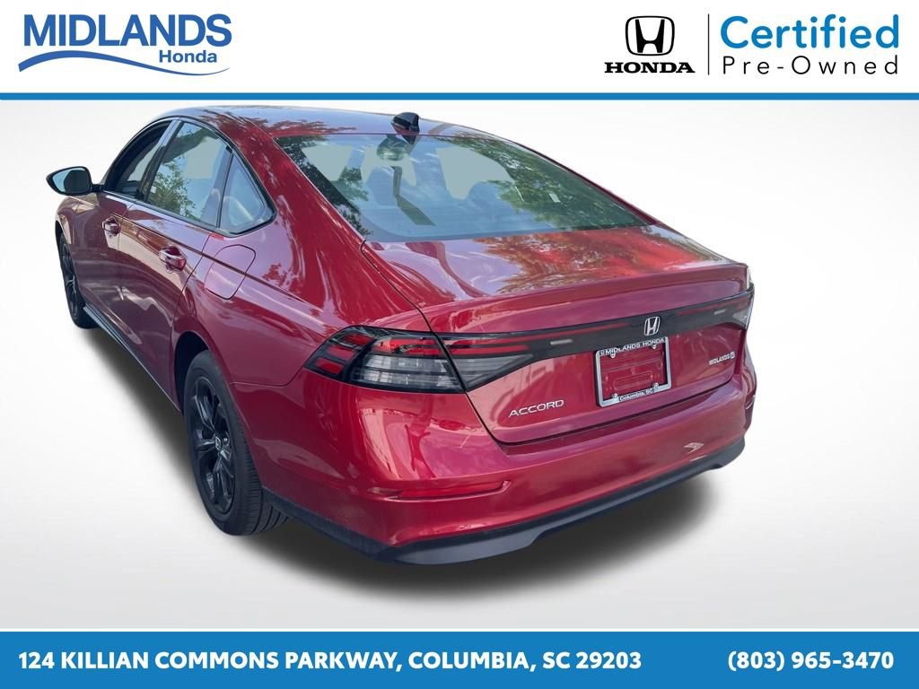 Certified 2025 Honda Accord SE image 2