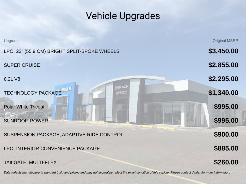 New 2026 Chevrolet Silverado 1500 High Country w/ Technology Package AWD/4WD image 8