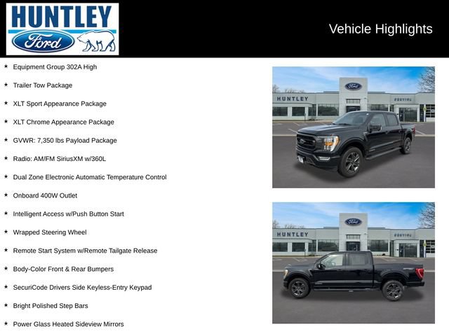 Certified 2023 Ford F150 XLT w/ Equipment Group 302A High AWD/4WD image 2