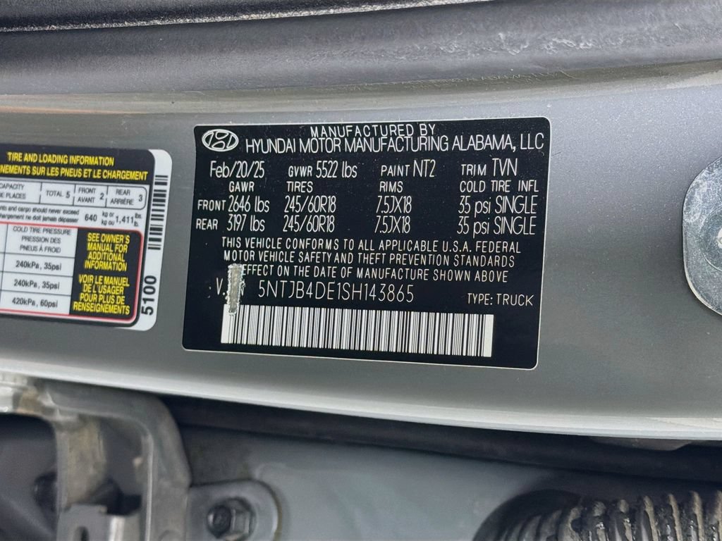 Used 2025 Hyundai Santa Cruz SEL FWD image 33