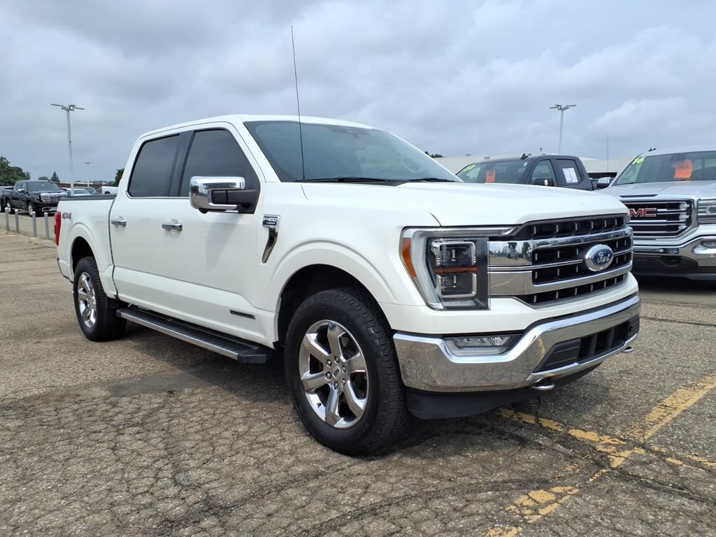 Used 2021 Ford F150 Lariat w/ Equipment Group 502A High AWD/4WD image 3