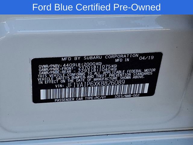 Used 2019 Subaru WRX Limited w/ Popular Package #3 AWD/4WD image 29