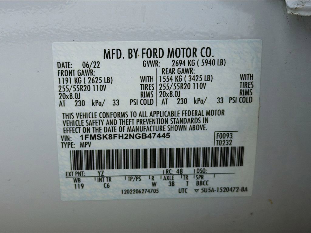 Used 2022 Ford Explorer Limited image 41