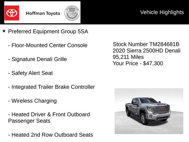 Used 2020 GMC Sierra 2500 Denali w/ Denali Ultimate Package AWD/4WD image 15