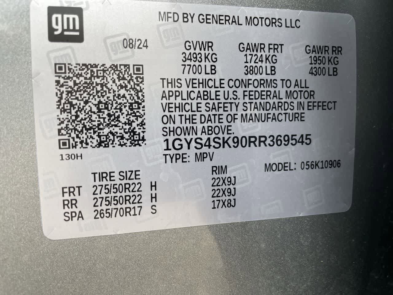 Certified 2024 Cadillac Escalade ESV V w/ LPO, ONYX Package image 40