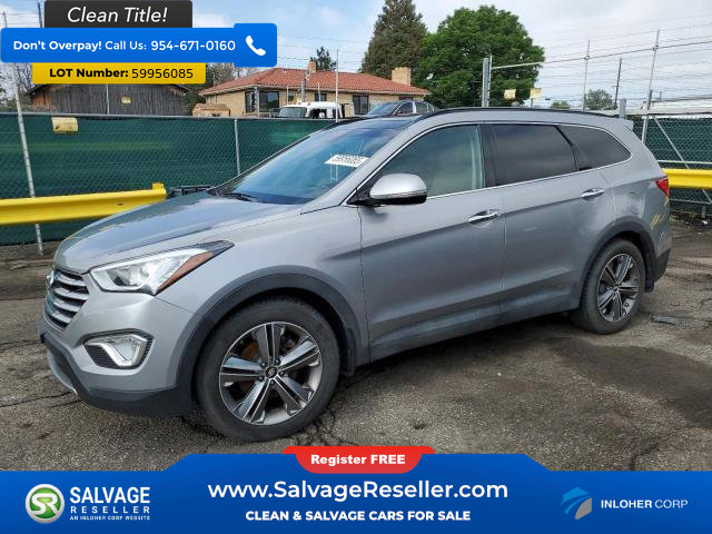 Used 2015 Hyundai Santa Fe Limited w/ Option Group 04
