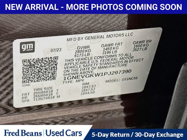 Used 2023 Chevrolet Traverse LT w/ LPO, Floor Liner Package AWD/4WD image 39