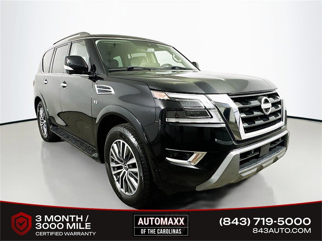 Used 2022 Nissan Armada SL w/ Captain's Chairs Package
