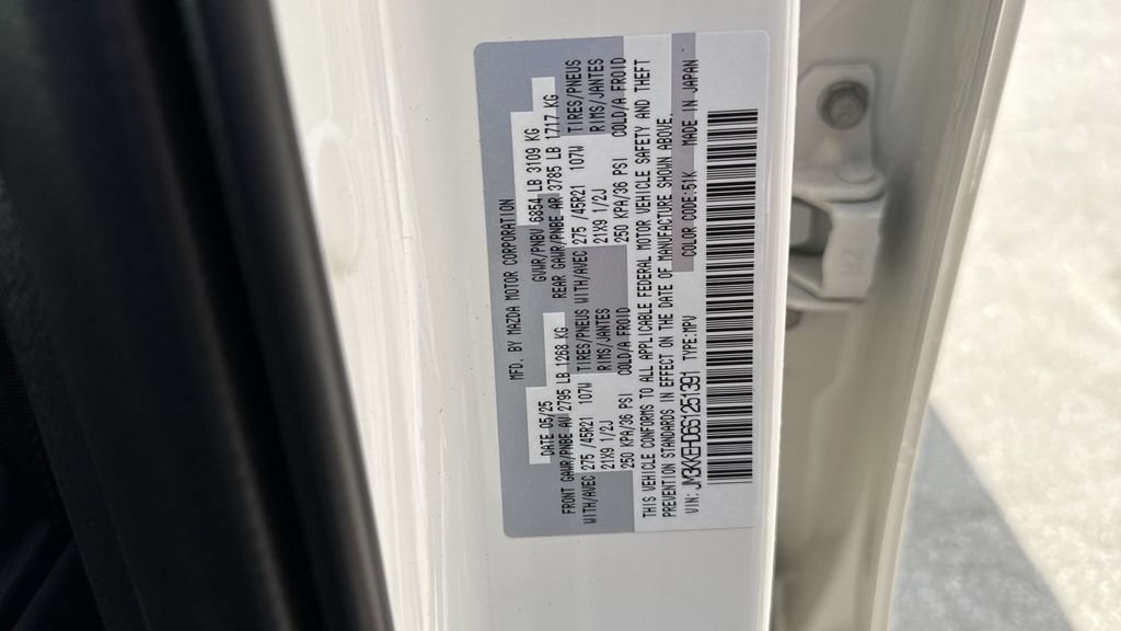 New 2025 MAZDA CX-90 3.3 Turbo w/ Premium Plus Pkg AWD/4WD image 60