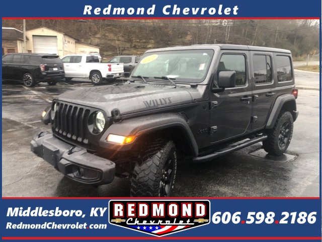Used 2021 Jeep Wrangler Unlimited Willys image 1