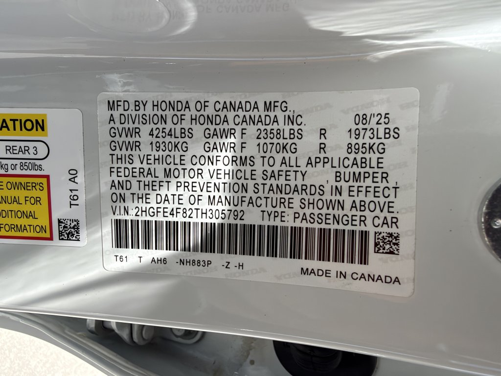 Used 2026 Honda Civic FWD Hybrid Sedan image 38