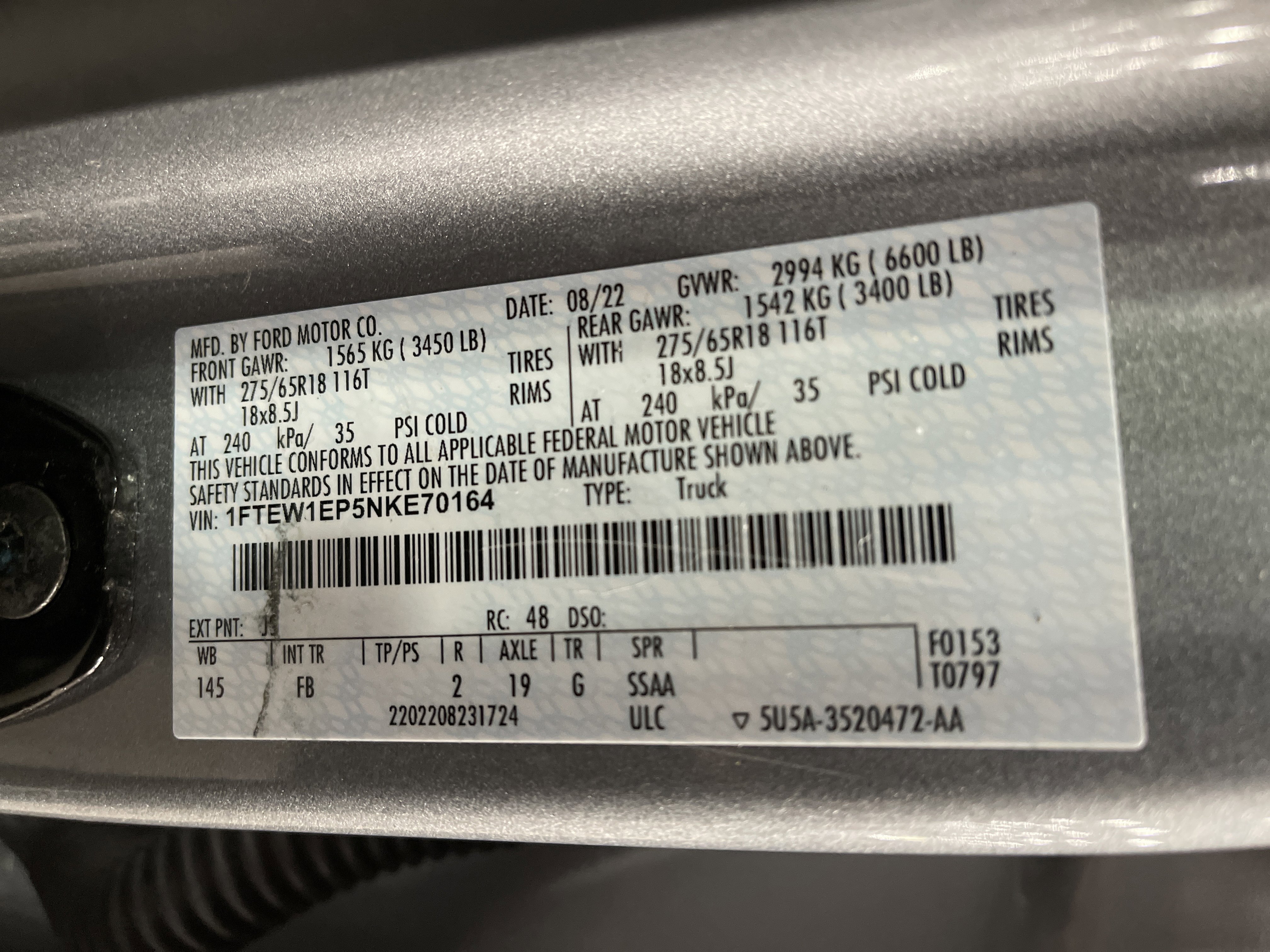 Used 2022 Ford F150 XLT w/ Equipment Group 302A High image 28