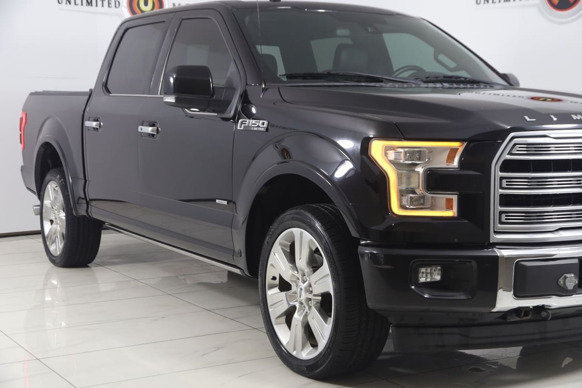 Used 2017 Ford F150 Limited w/ Trailer Tow Package AWD/4WD image 35