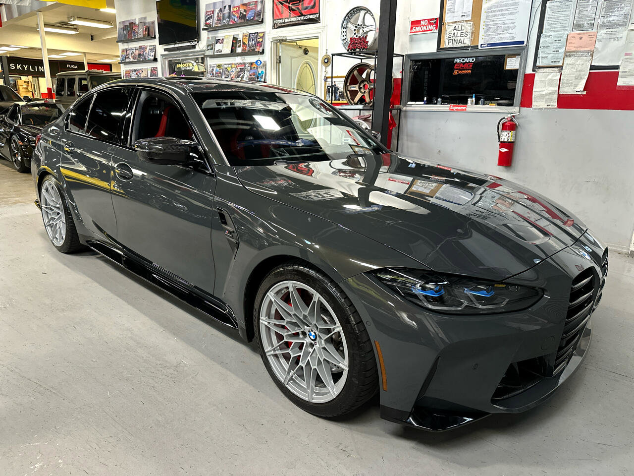 Used 2024 BMW M3 Competition w/ M Carbon Exterior Package image 3