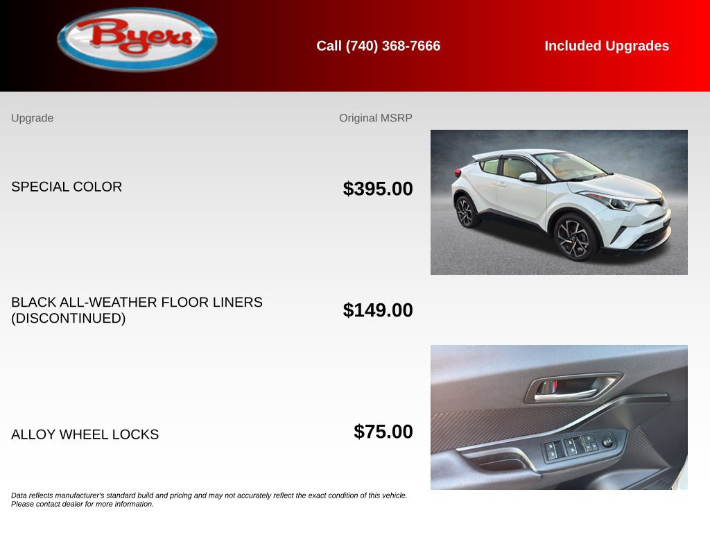 Used 2018 Toyota C-HR XLE FWD image 5
