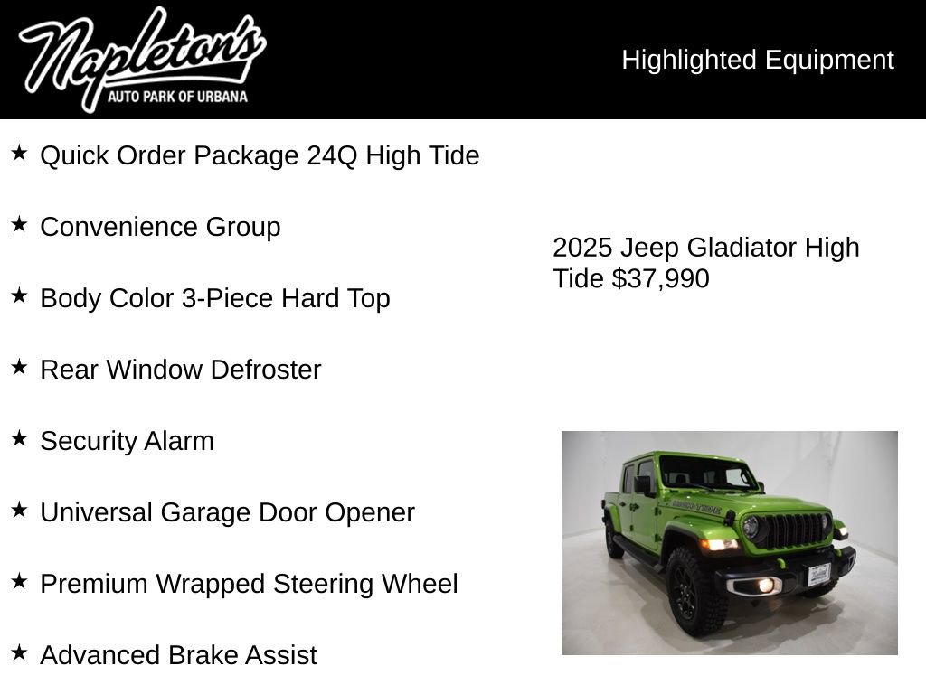 Used 2025 Jeep Gladiator Sport image 15