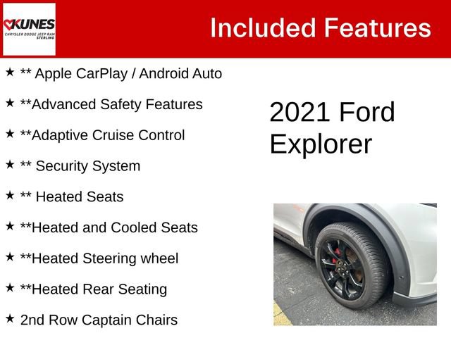 Used 2021 Ford Explorer ST w/ ST Street Pack AWD/4WD image 4