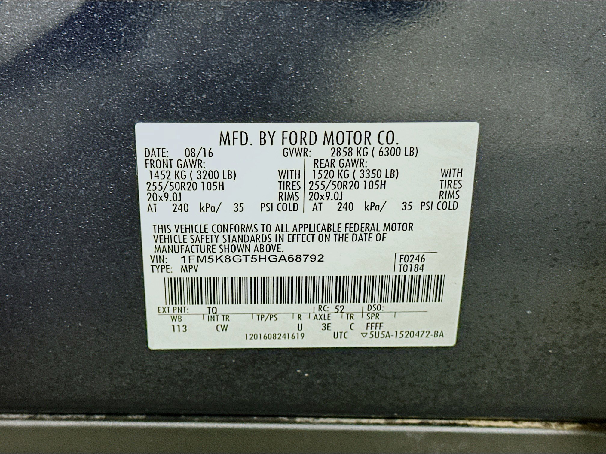 Used 2017 Ford Explorer Sport w/ Equipment Group 401A AWD/4WD image 12