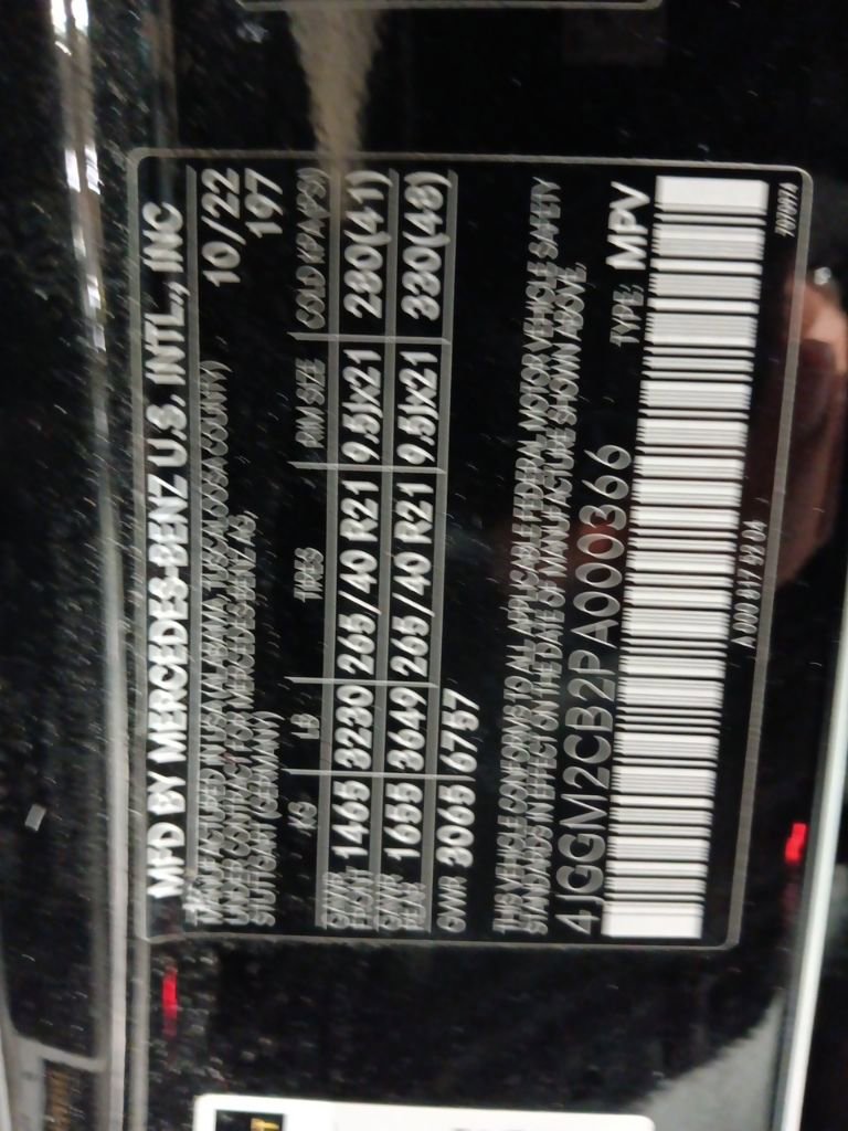 Certified 2023 Mercedes-Benz EQE 500 4MATIC SUV w/ Pinnacle Trim Package image 10