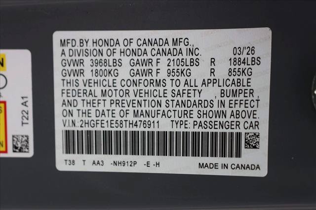 Used 2026 Honda Civic Si image 17