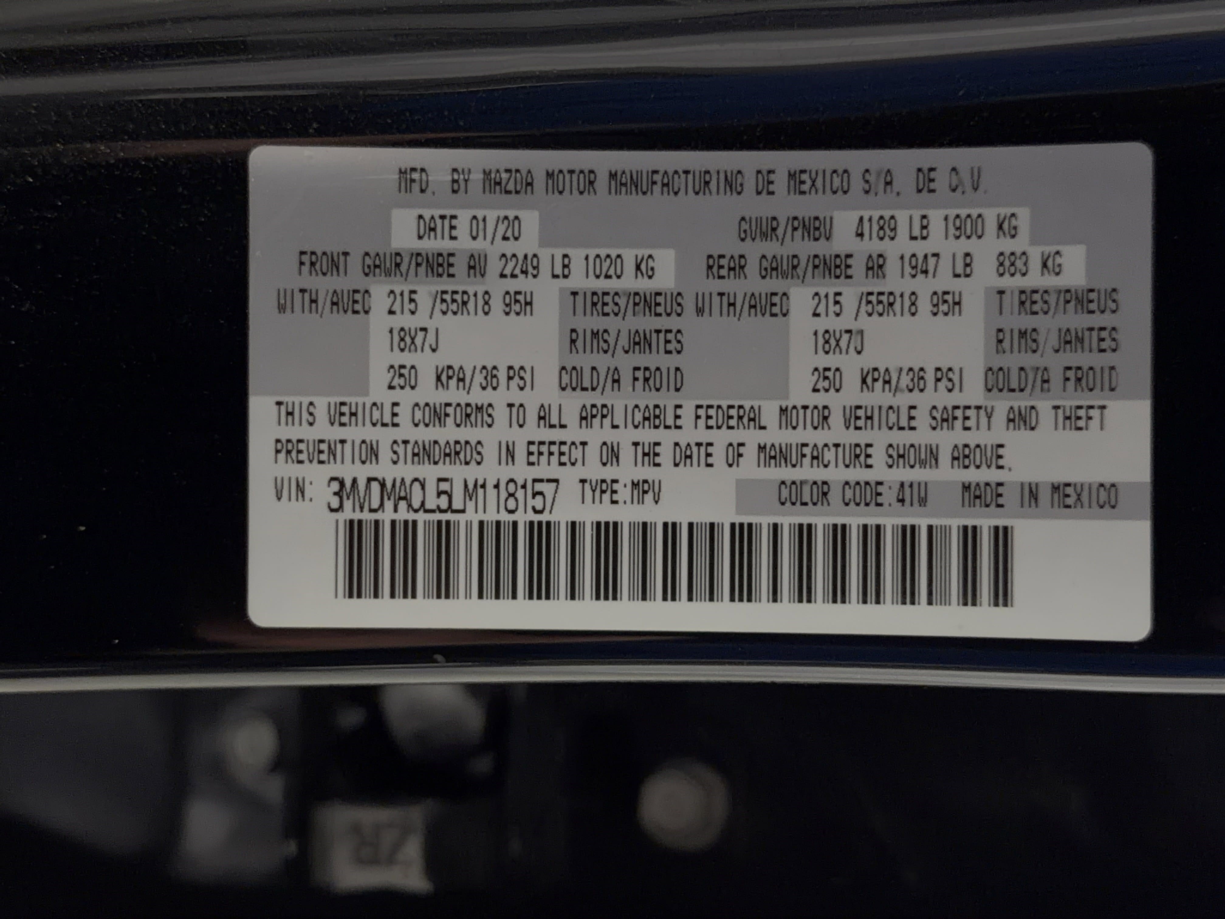 Used 2020 MAZDA CX-30 FWD w/ Select Package image 27
