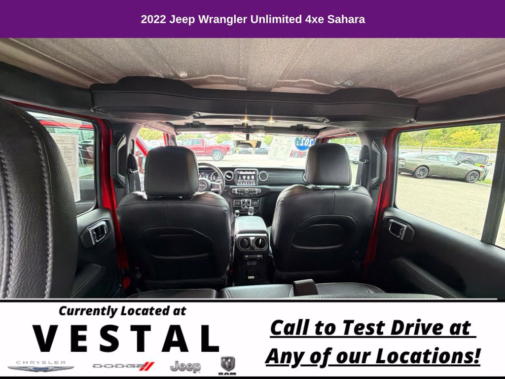 Used 2022 Jeep Wrangler Unlimited Sahara AWD/4WD image 26