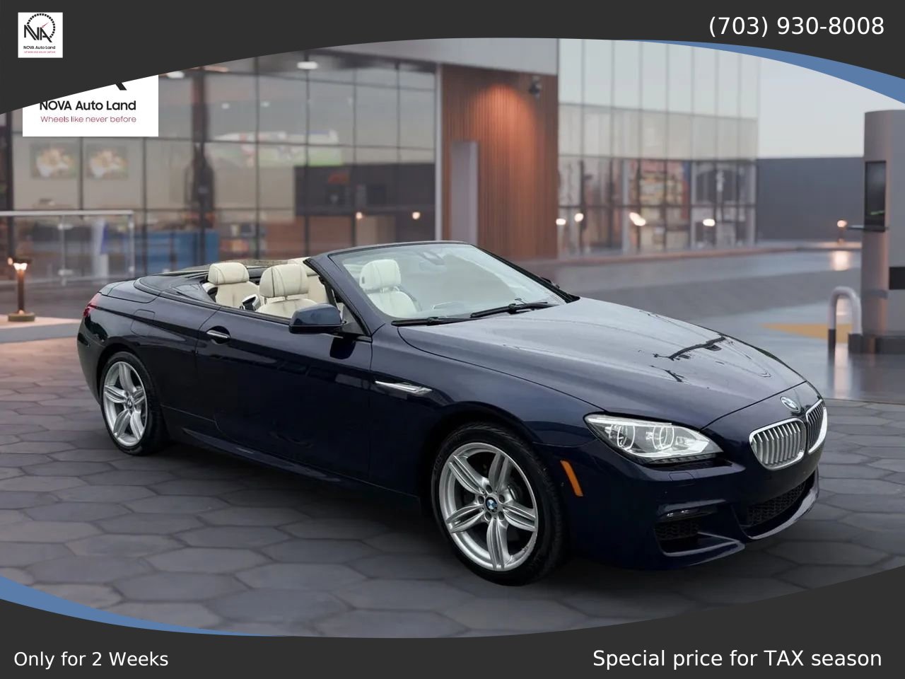 Used 2014 BMW 650i xDrive Convertible AWD/4WD image 1