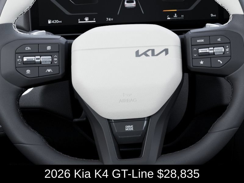 New 2026 Kia K4 GT-Line Turbo w/ GT-Line Premium Package FWD image 22
