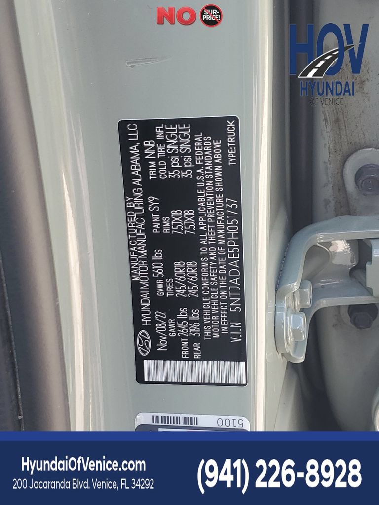 Certified 2023 Hyundai Santa Cruz SE AWD/4WD image 32