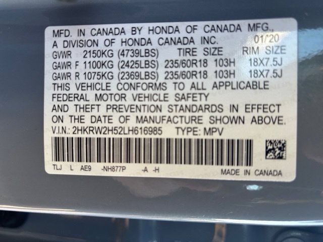 Used 2020 Honda CR-V EX image 35