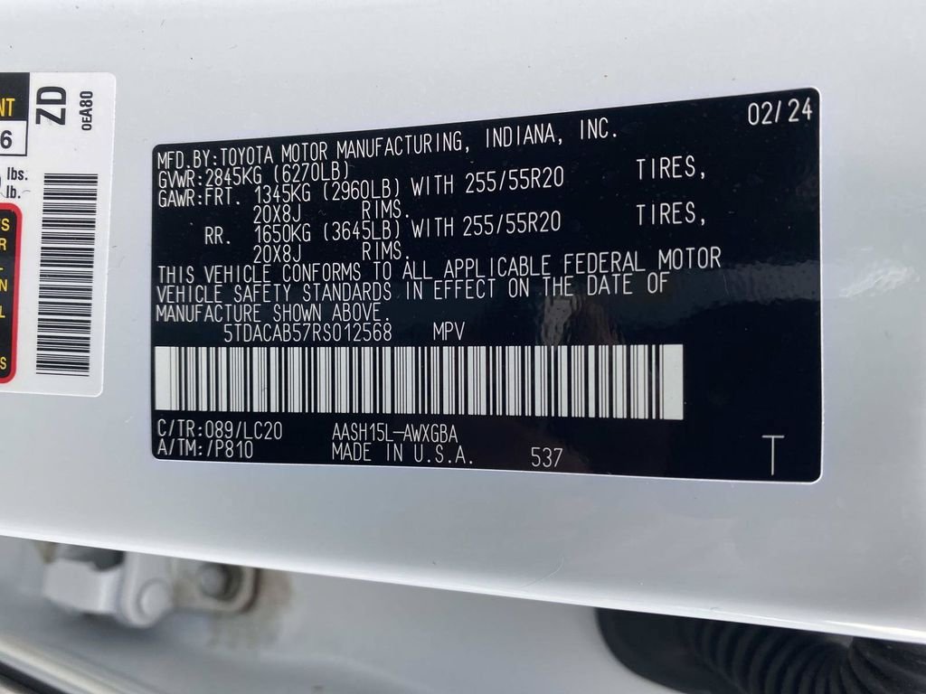 Used 2024 Toyota Grand Highlander AWD Hybrid image 23