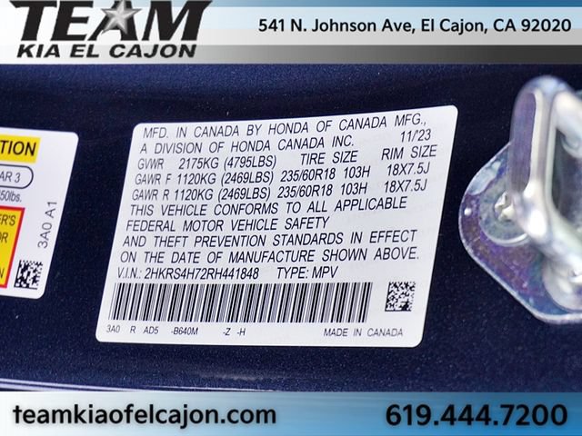 Used 2024 Honda CR-V EX-L image 33