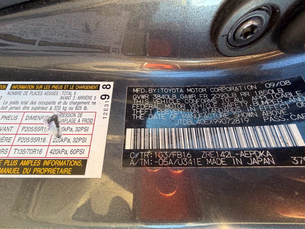 Used 2009 Toyota Corolla LE w/ All Weather Guard Pkg FWD image 43