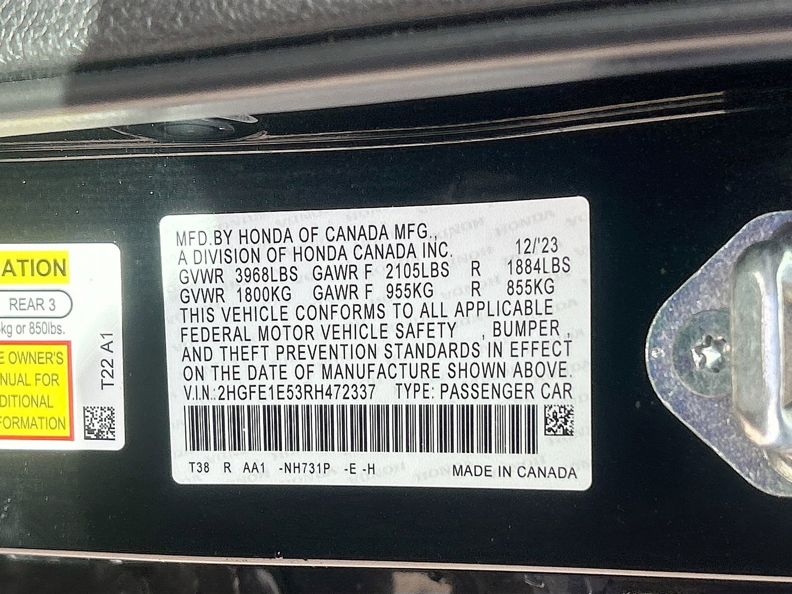 Used 2024 Honda Civic Si image 31