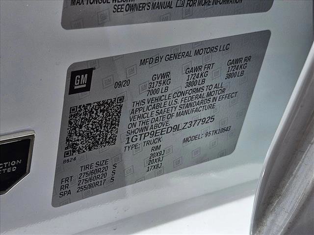 Used 2020 GMC Sierra 1500 AT4 w/ AT4 Premium Package AWD/4WD image 9