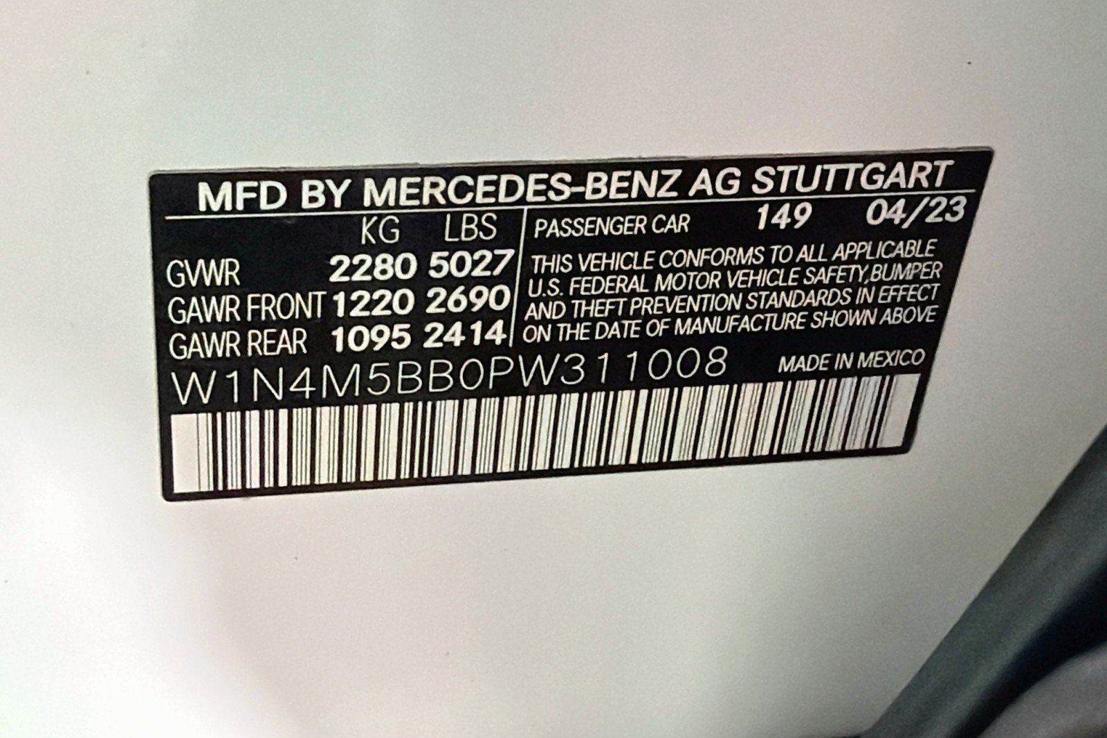 Used 2023 Mercedes-Benz GLB 35 AMG 4MATIC image 21