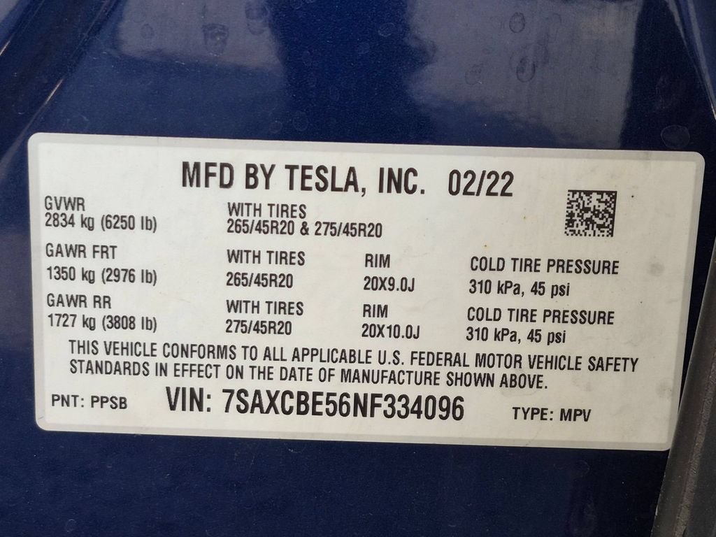 Used 2022 Tesla Model X AWD/4WD image 30