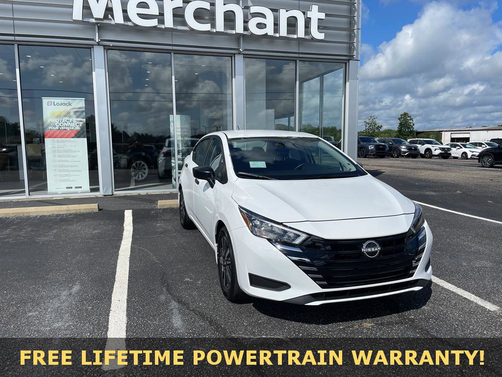 New 2025 Nissan Versa S w/ S Plus Package