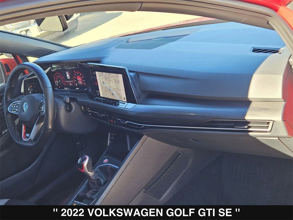 Used 2022 Volkswagen GTI SE w/ SE Leather Package image 28