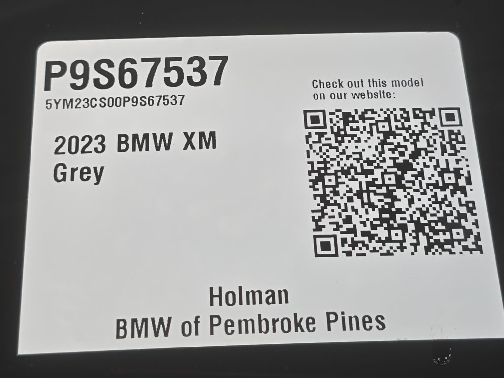 Certified 2023 BMW XM AWD/4WD image 24