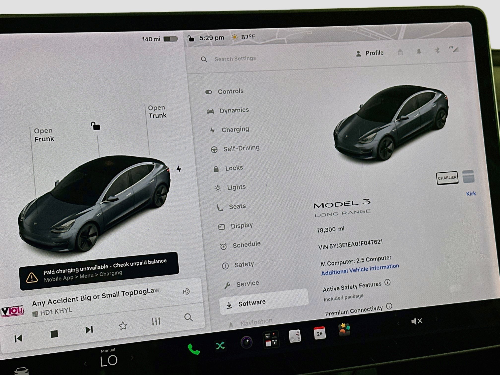 Used 2018 Tesla Model 3 Long Range RWD image 18