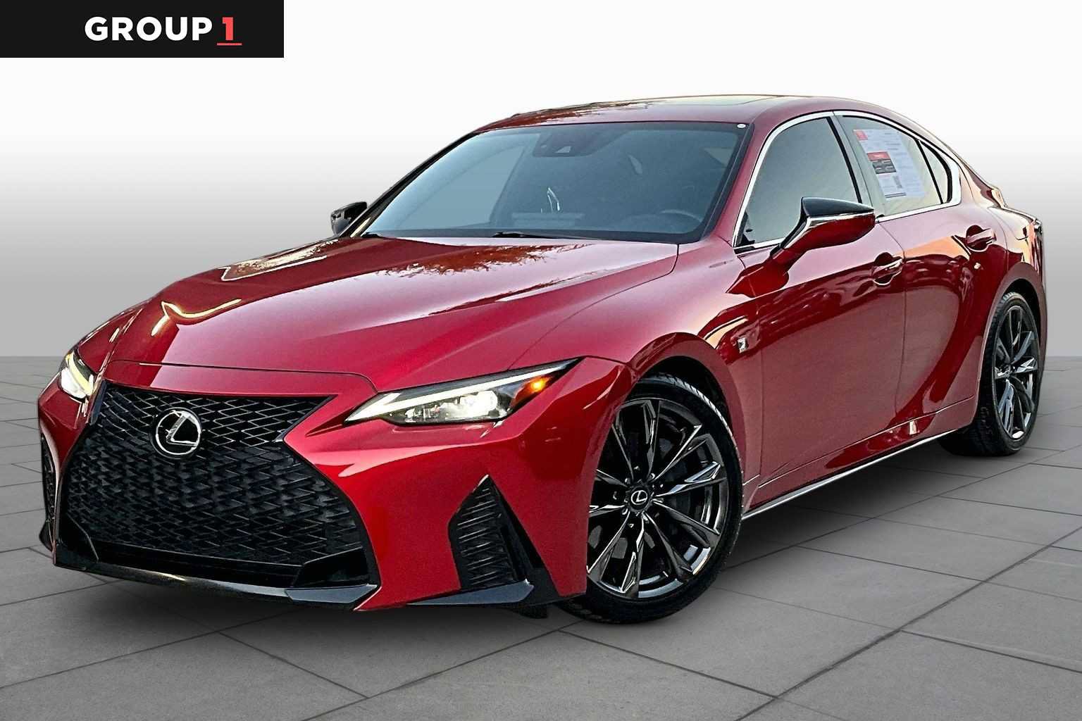 Used 2021 Lexus IS 350 F Sport w/ Navigation Package RWD image 1