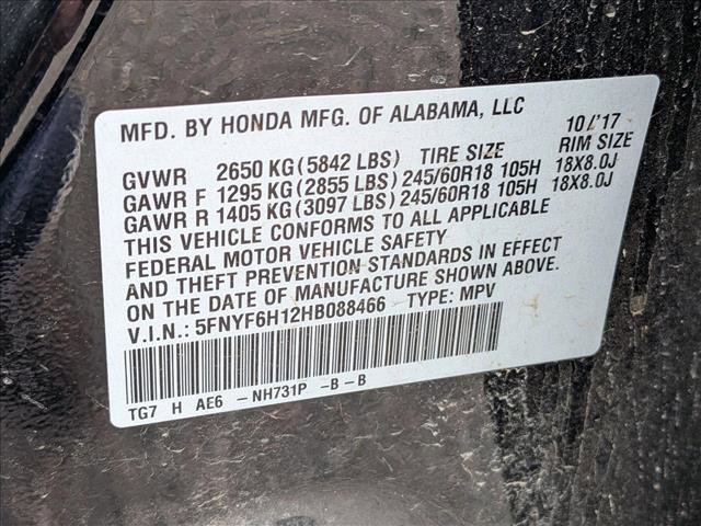 Used 2017 Honda Pilot LX image 15