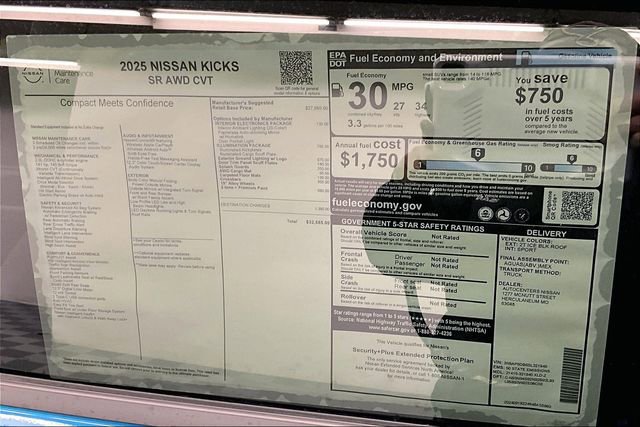 New 2025 Nissan Kicks SR w/ Illumination Package image 37